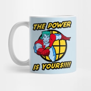 Captain Planet Flying Mug